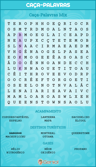 Caça-Palavras Mix