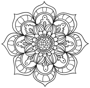 Mandala Floral #5