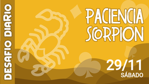 Desafio Diário - Paciência Scorpion