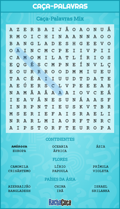 Caça-Palavras Mix